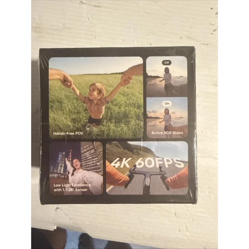 Insta360 GO Ultra Tiny Hands Free 4K Cam- Midnight Black Brand New Sealed